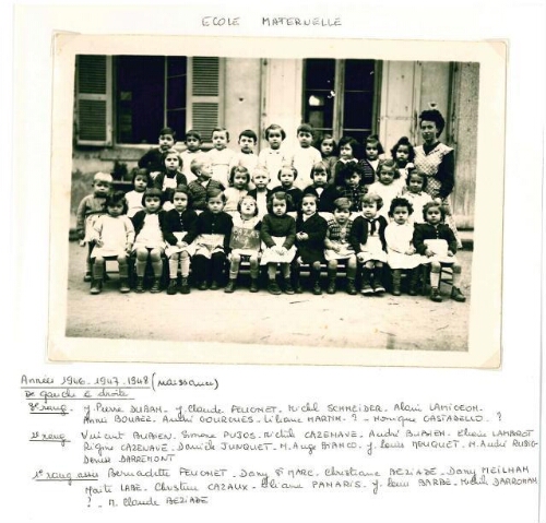 École  maternelle nés en 1946