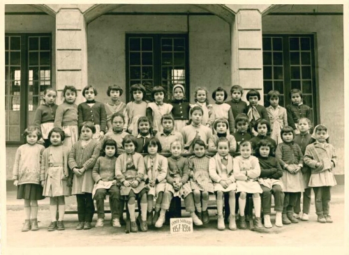 École élémentaire des filles 1957-1958