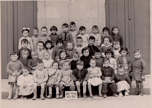 École  maternelle 1955-1956