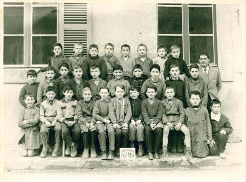 École élémentaire des garçons 1957-1958 CM1