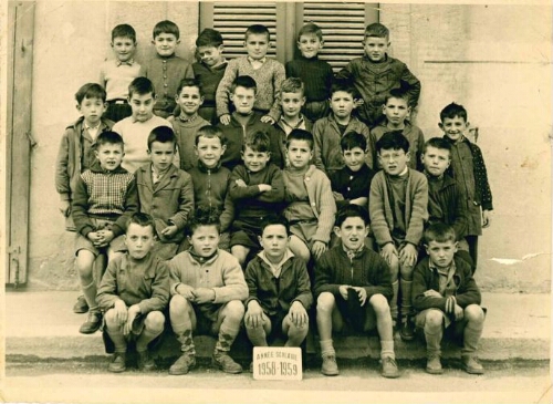École élémentaire des garçons 1958-1959 CE1