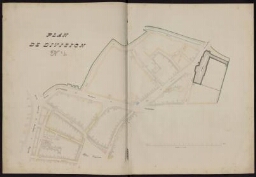 Plan d'alignement de la ville de 1855 (7. Division 4)